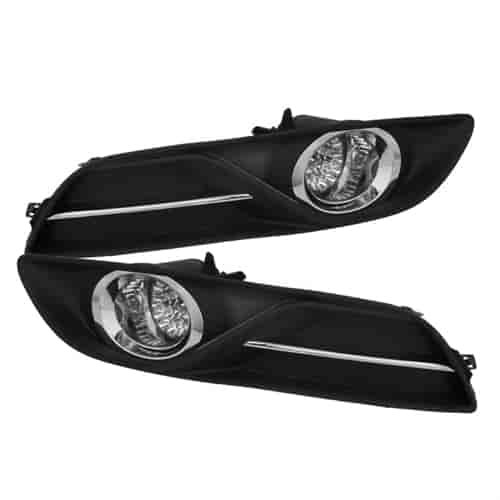 LED Fog Lights w/Switch 2013-2017 for Nissan Sentra