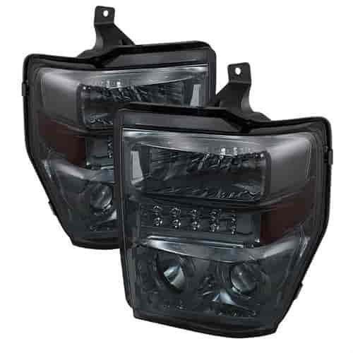 xTune Halo LED Projector Headlights 2008-2010 Ford F250/F350/F450