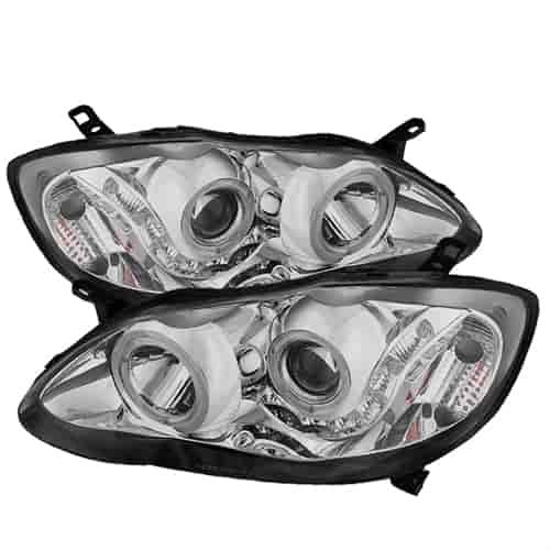 xTune Halo LED Projector Headlights 2003-2008 Toyota Corolla