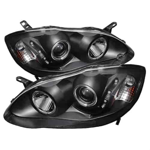 xTune Halo LED Projector Headlights 2003-2008 Toyota Corolla