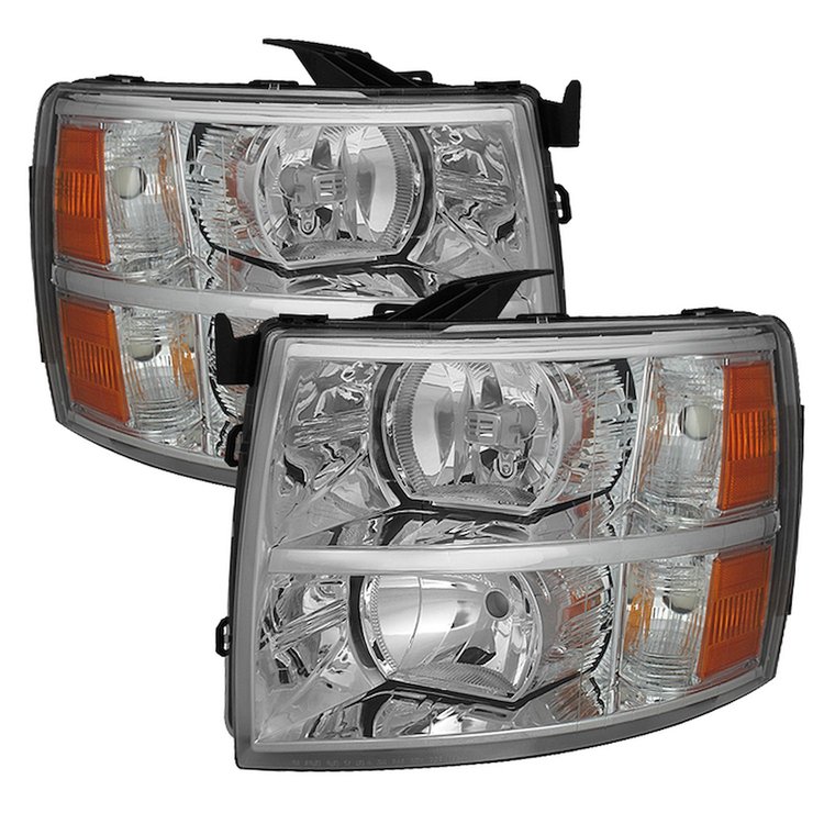 xTune OEM Style Crystal Headlights 2007-2013 Chevy Silverado
