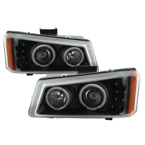xTune Halo LED Projector Headlights 2003-2007 Chevy Silverado