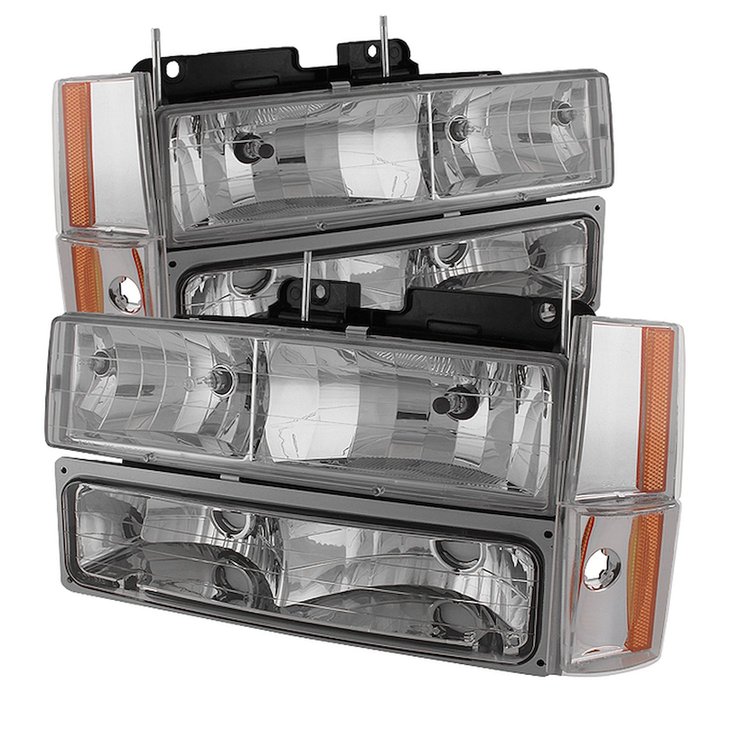 xTune Crystal Headlights 1988-1993 GM Trucks