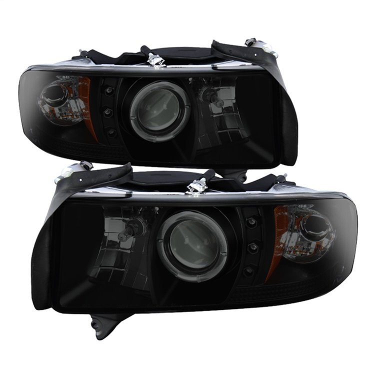 Halo LED Projector Headlights 1994-2001 Dodge Ram