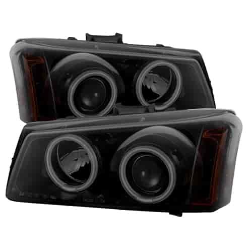 Halo CCFL Projector Headlights 2003-2006 Chevy Silverado