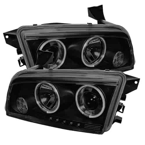 Halo CCFL Projector Headlights 2006-2010 Dodge Charger