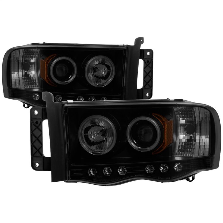 Halo CCFL Projector Headlights 2002-2005 Dodge Ram
