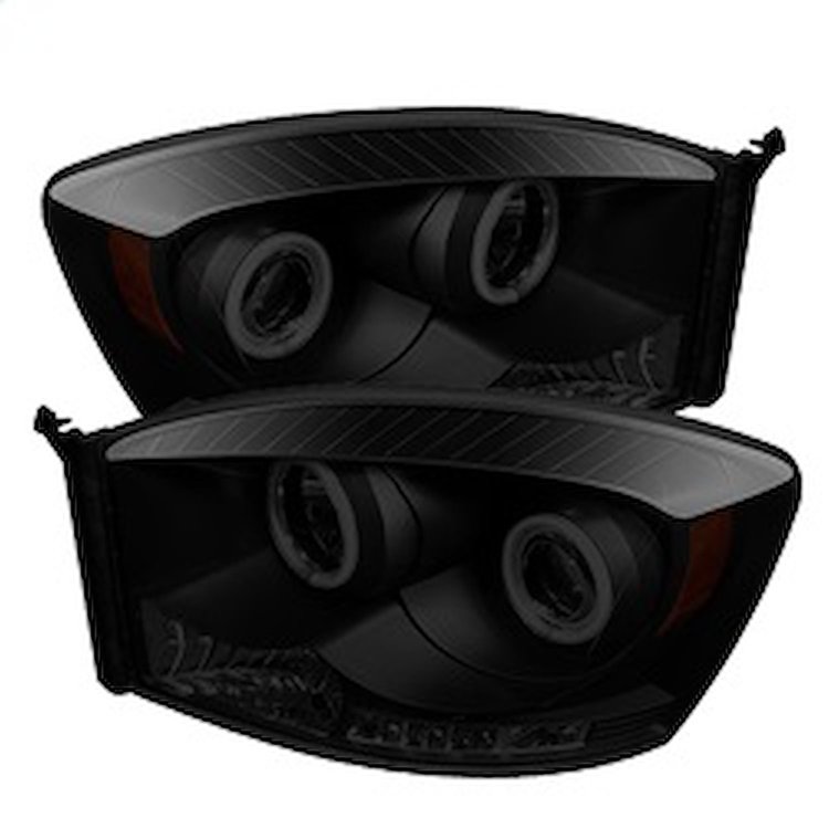 Halo CCFL Projector Headlights 2006-2008 Dodge Ram