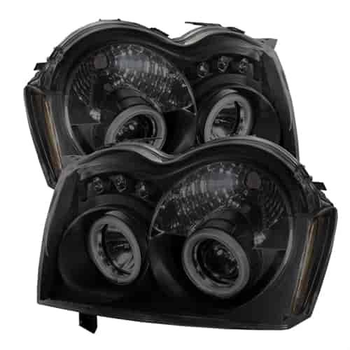 Halo CCFL Projector Headlights 2005-2007 Jeep Grand Cherokee