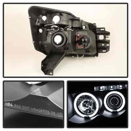 Halo CCFL Projector Headlights 2004-2015 for Nissan Titan