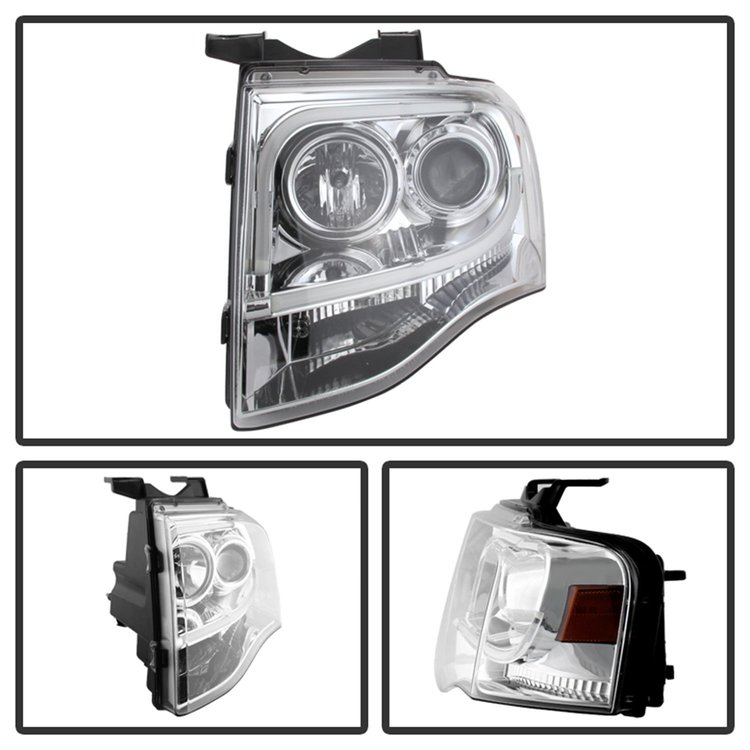 DRL Projector Headlights 2007-2013 Ford Expedition
