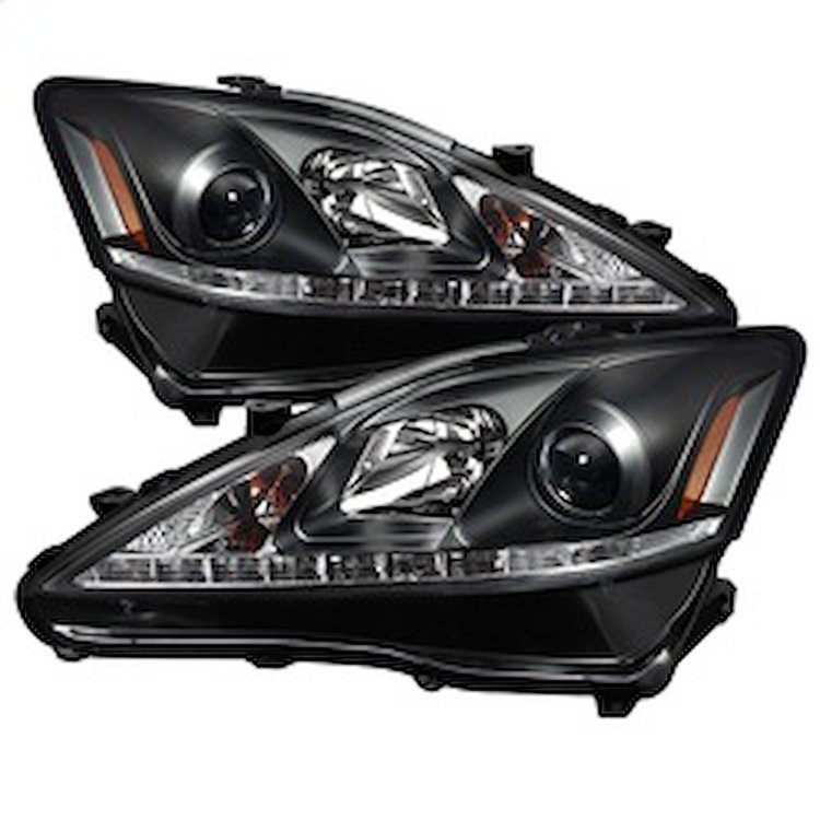DRL Projector Headlights 2006-2010 Lexus IS 250/350
