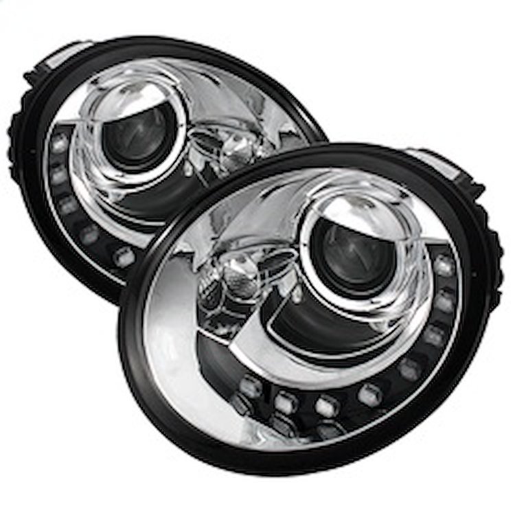 DRL Projector Headlights 1998-2005 Volkswagen Beetle