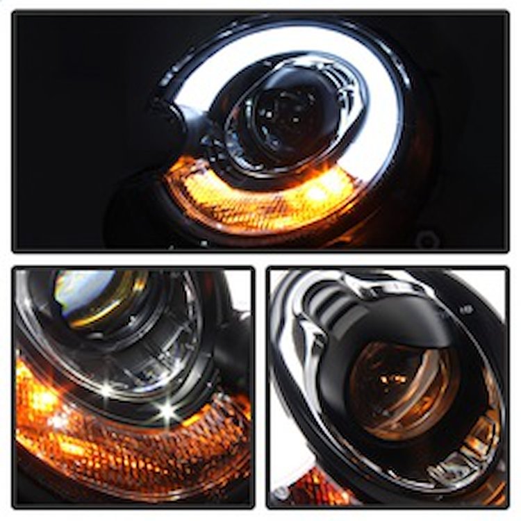 DRL Projector Headlights 2010-2012 Mini Cooper