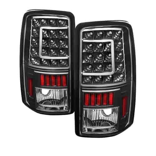 xTune C-Shape LED Tail Lights 2000-2006 Chevy Silverado 1500/2500