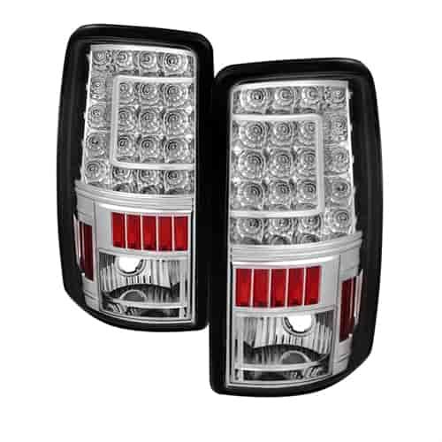 xTune C-Shape LED Tail Lights 2000-2006 Chevy Silverado 1500/2500