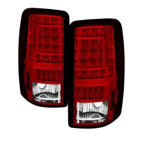 xTune C-Shape LED Tail Lights 2000-2006 Chevy Silverado 1500/2500