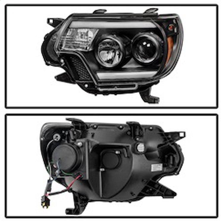 Light Bar DRL Projector Headlights 2012-2015 Toyota Tacoma