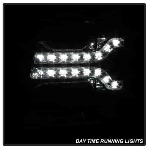 DRL LED Projector Headlights 2007-2014 Chevy Silverado