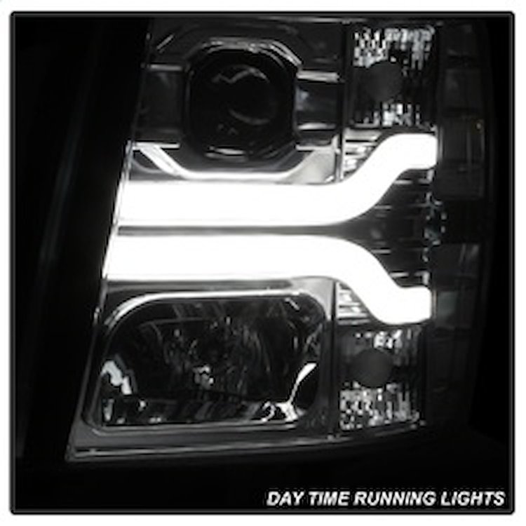DRL LED Projector Headlights 2007-2014 Chevy Silverado