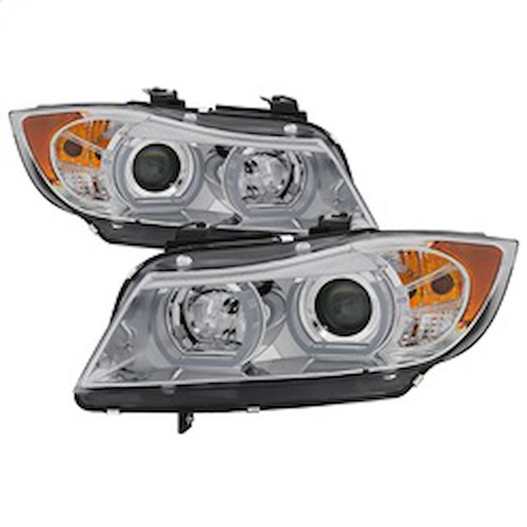 Light Bar DRL Projector Headlights 2006-2008 BMW E90 3-Series