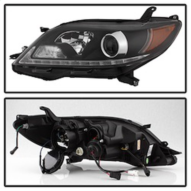 DRL LED Projector Headlights 2015-2017 Toyota Sienna