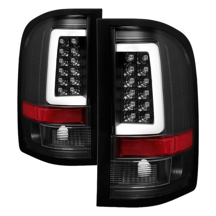 Light Bar LED Tail Lights 2007-2013 Chevy Silverado