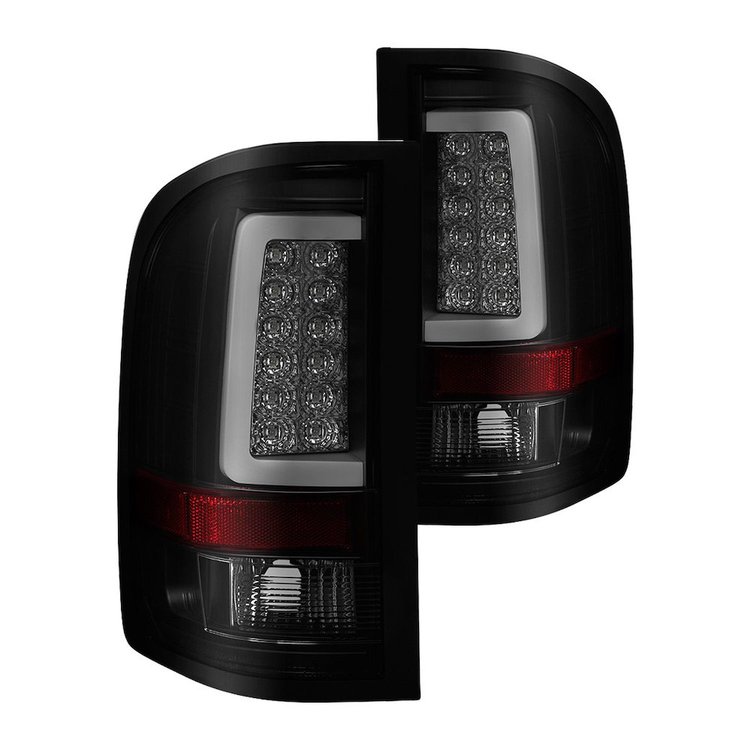 Light Bar LED Tail Lights 2007-2013 Chevy Silverado