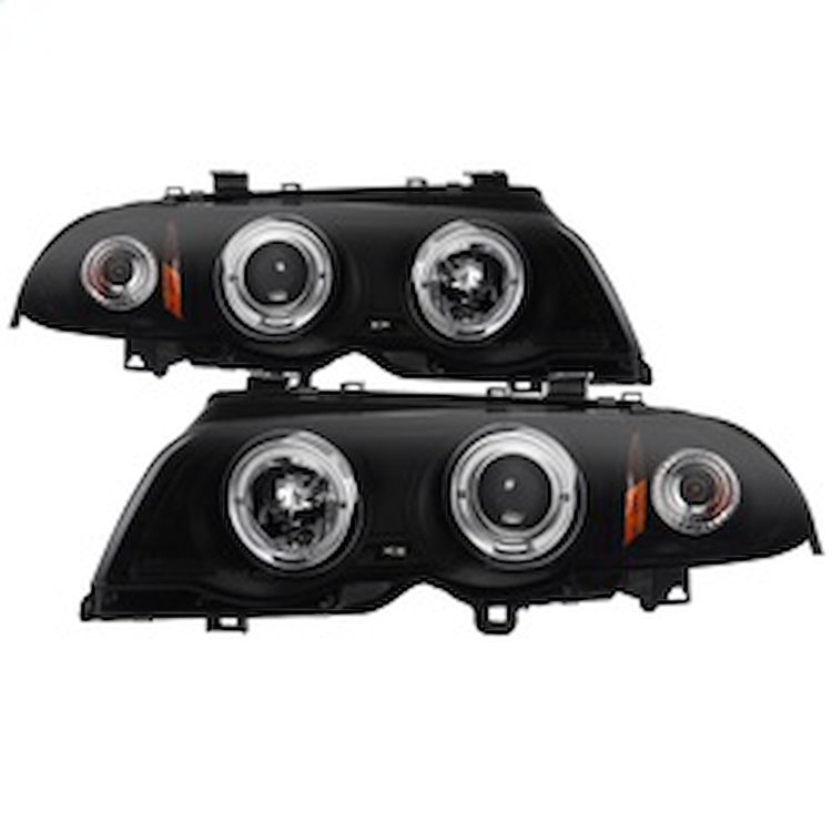 Halo LED Projector Headlights 1999-2001 BMW E46 3 Series