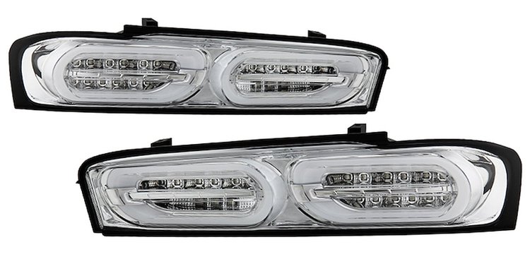 LED Tail Lights 2016-2018 Chevy Camaro, Chrome