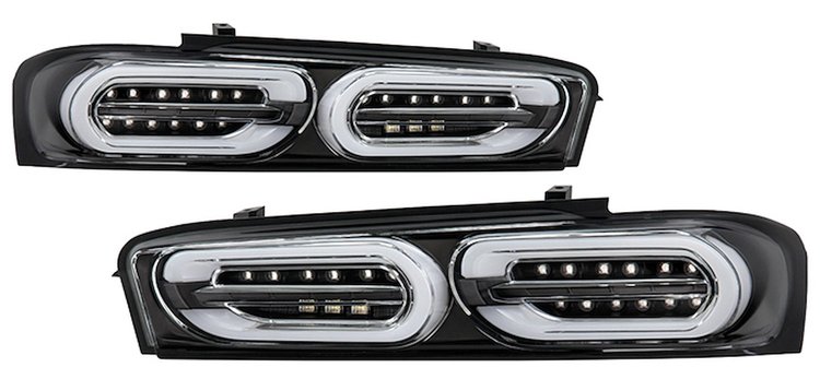LED Tail Lights 2016-2018 Chevy Camaro, Black