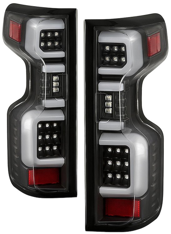 LED Tail Light for 2019-2020 Chevy Silverado 1500/2500/3500, Black