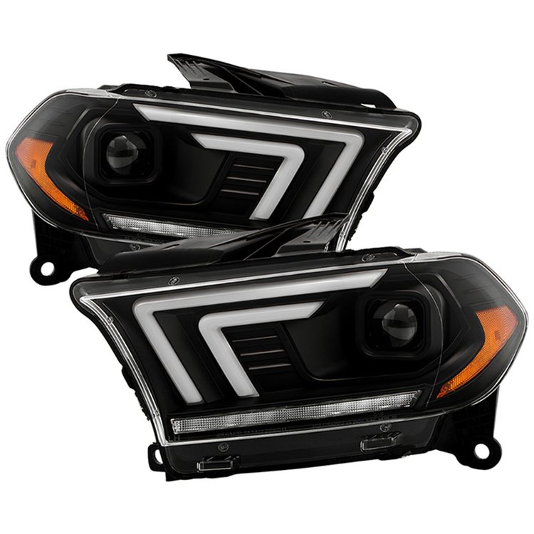 5088680 Projector Headlights for 2011-2013 Dodge Durango HID Models [Black]