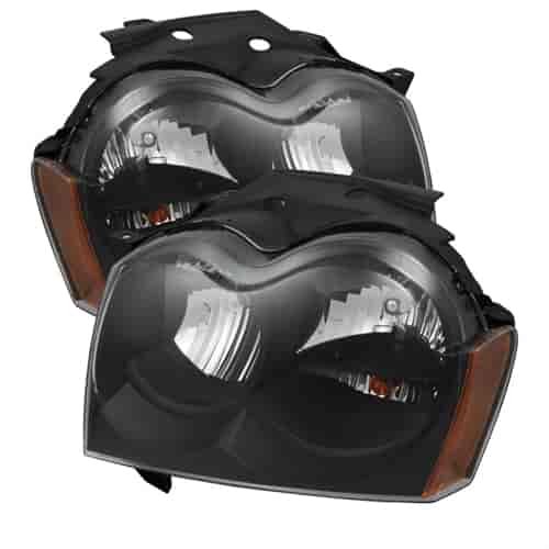 xTune Crystal Headlights 2005-2007 Jeep Grand Cherokee