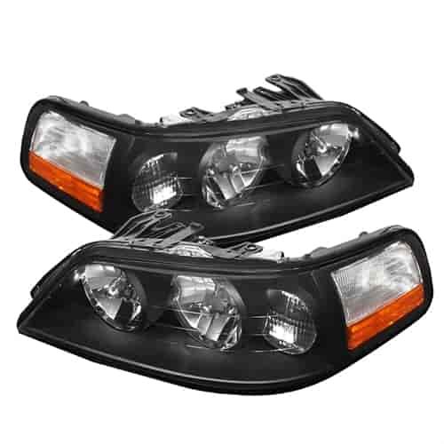 xTune Crystal Headlights 2005-2011 Lincoln Town Car
