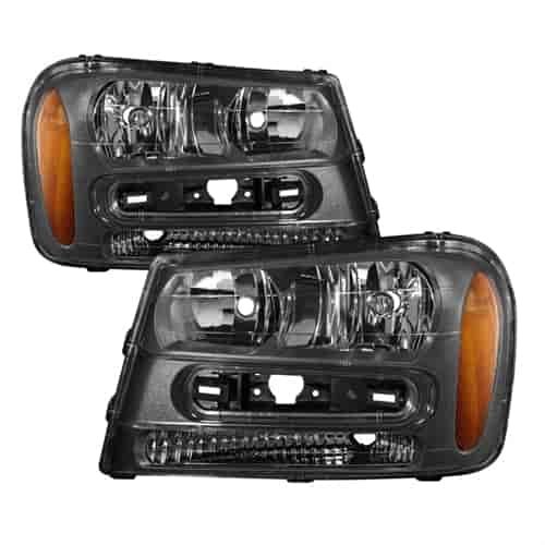 xTune OEM Style Crystal Headlights 2002-2009 Chevy Trailblazer