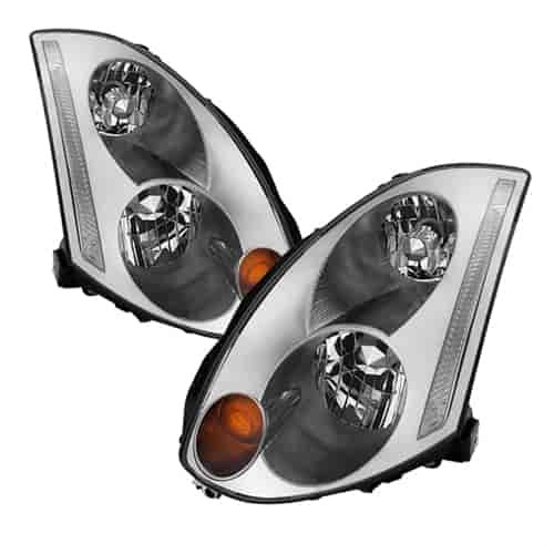 xTune Crystal Headlights 2003-2005 Infiniti G35 Coupe