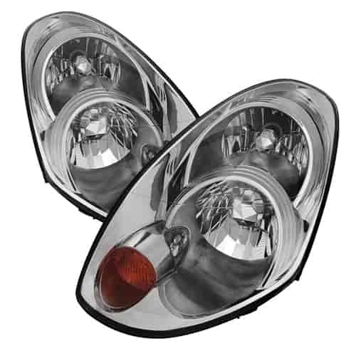 xTune Crystal Headlights 2005-2006 Infiniti G35 Sedan