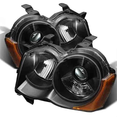 xTune Crystal Headlights 2008-2010 Jeep Grand Cherokee