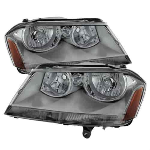 xTune Crystal Headlights 2008-2014 Dodge Avenger
