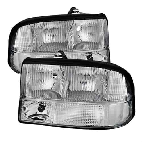 xTune Crystal Headlights 1998-2004 GMC S15