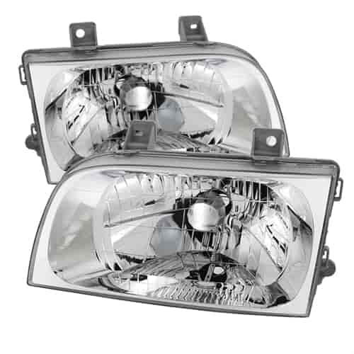 xTune Crystal Headlights 1998-2002 Kia Sportage