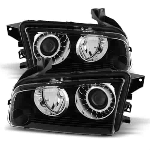 xTune Crystal Headlights 2006-2010 Dodge Charger
