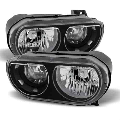 xTune Crystal Headlights 2008-2013 Dodge Challenger