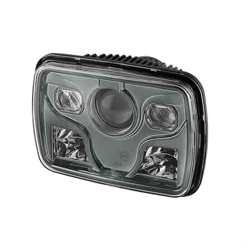 xTune LED Projector Headlights Universal 7''x6'' Sealed Beam