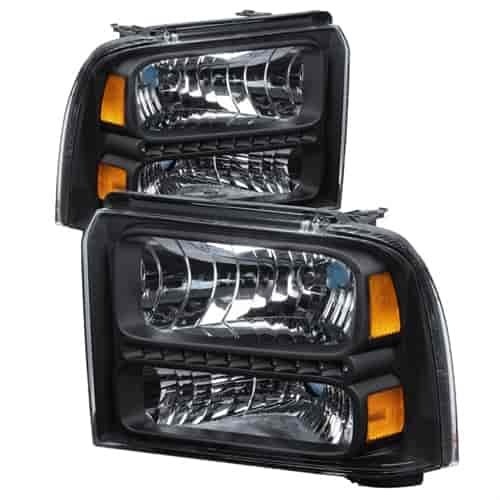 xTune LED Crystal Headlights 2005-2007 Ford F250/350/450 Super Duty