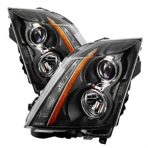 xTune Crystal Headlights 2008-2012 Cadillac CTS