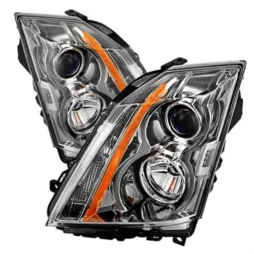 xTune Crystal Headlights 2008-2012 Cadillac CTS