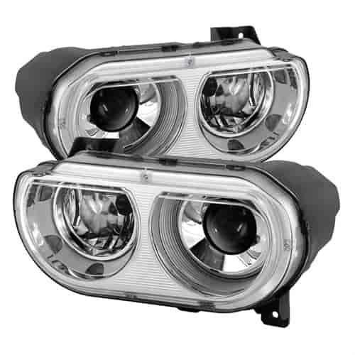 xTune Crystal Headlights 2008-2014 Dodge Challenger