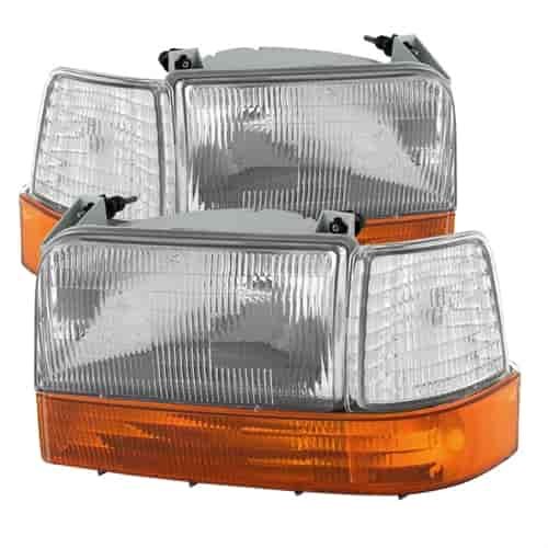 xTune Crystal Headlights 1992-1996 Ford F150/Bronco